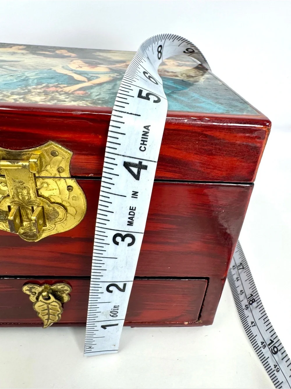 Vintage Deco-page “Empress & Ladies in Waiting” Estate Lot Jewelry Box Bundle